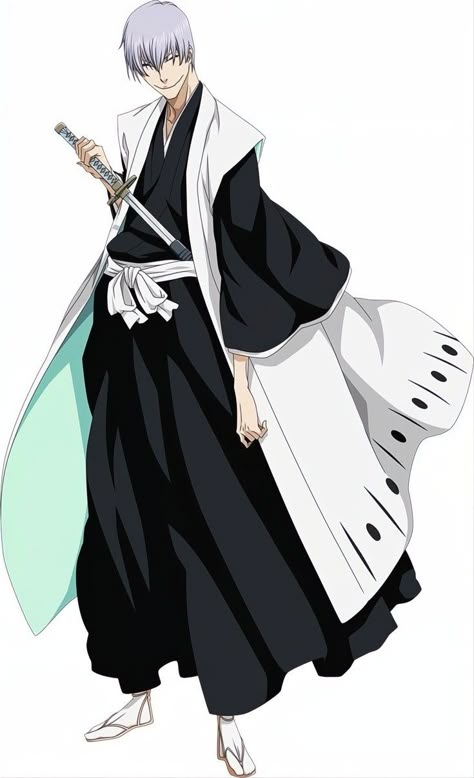 Bleach Soul Reaper, Gin Bleach, Bleach Captains, Monkey Character, Gin Ichimaru, Hell Paradise, Anime Ghost, Samurai Anime, Bleach Anime Art