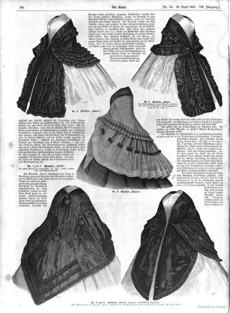 Victorian Accessories, 1860 Fashion, 19th Century Clothing, Era Fashion, 1800s Fashion, 19th Century Fashion, Fashion Book, Old Dresses, Costume Patterns