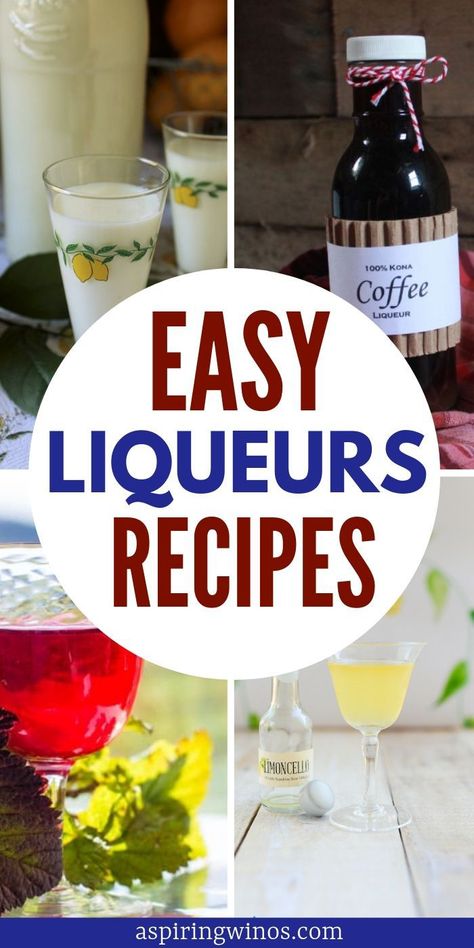 Homemade Liqueurs You Can Make as Gifts | Homemade Liqueurs |  Make Moonshine | How to Make Your Own Liqour| How to Make Your Own Booze | #gifts #alcohol #homemade #booze via @aspiringwinos Homemade Holiday Liquor, Homemade Liquors Liqueurs, Diy Alcoholic Christmas Gifts, Homemade Bottled Gifts, Diy Alcohol Gifts Homemade Liquor, Homemade Alcohol Gifts Christmas, Home Made Alcohol Gifts, How To Make Your Own Alcohol, Diy Liquor Gifts