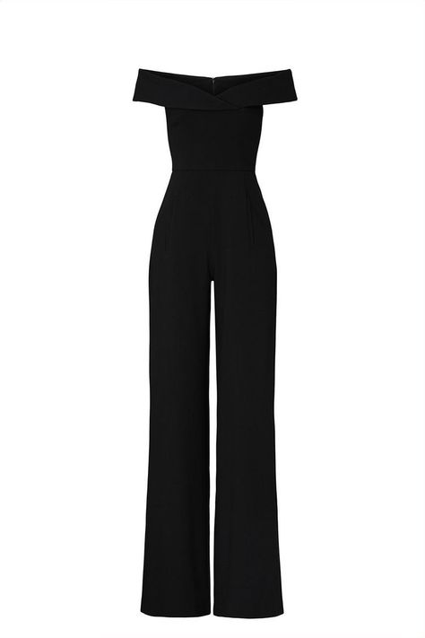 Black Fancy Jumpsuit, Black Jumpsuit Aesthetic, Jumpsuits Outfit Ideas, Black Classy Outfit, Cute Jumpsuit Outfits, Shifting Wardrobe, Jumpsuits Elegant, Black Jumpsuit Outfit, Black Jumpsuit Dress