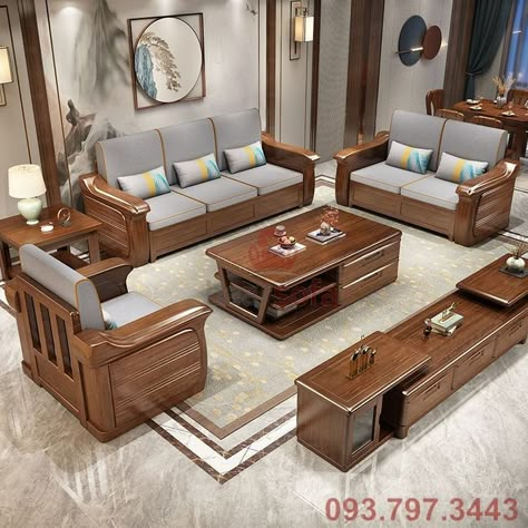 [PaidAd] Home Decor Ideas For Fancy Wooden Sofa Set Designs And Gorgeous Ideas|| Living Room Sofa Set|| #woodenlivingroomsofaset Latest Sofa, Sofa Design Ideas, Furnitur Ruang Keluarga, Latest Sofa Designs, Sofa Design Wood, Wooden Sofa Set Designs, Room Sofa Design, Corner Sofa Design, Wooden Sofa Designs