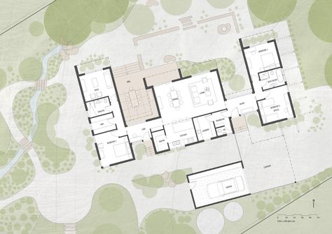 Owl Woods Passive House - Contemporary - Other - by Talina Edwards Architecture | Houzz AU Passive House Floor Plans Australia, Passive House Floor Plans, Passive House Architecture, Driveway Paving Stones, Bush Cabin, House In Australia, Multigenerational House, Passive House Design, Garage Apartment Ideas