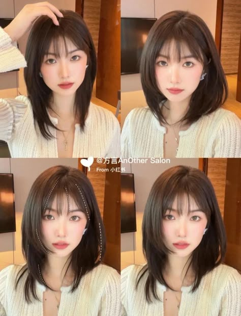 Short Hair And Bangs, Wash And Go Styles, Layered Haircuts For Medium Hair, Hair Inspiration Long, Bangs With Medium Hair, Asian Short Hair, Hairstyles For Layered Hair, Wash And Go, Shot Hair Styles