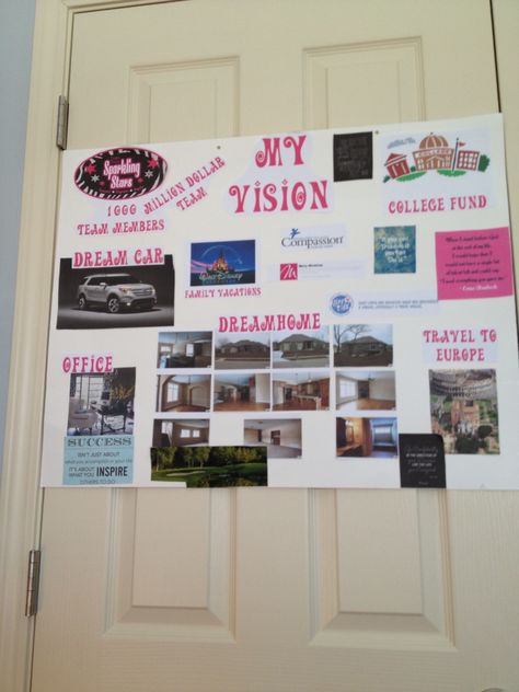 My #Vision Board  www.mythirtyone.comdanat Vision Board Ideas On Poster Board, Vision Binder, Simple Vision Board, Vision Board Sample, Vision Board Ideas Examples, Vision Board Project, Creative Vision Boards, Vision Board Diy, Write The Vision