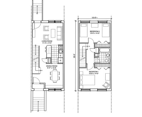 The Endlessly Adaptable Row House - Urban Omnibus Modern Row House Design, Small Row House, Small Row House Design, Row House Design, Narrow House Designs, Townhouse Exterior, House Design Plans, Row Houses, Custom Home Plans