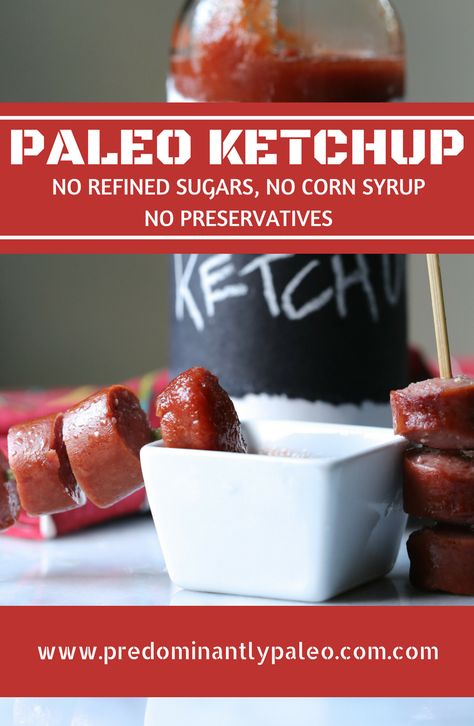 Paleo Ketchup Paleo Ketchup, Primal Living, Aip Foods, Paleo Condiments, Paleo Sauces, Atkins Recipes, Nervous Breakdown, Root Cellar, Paleo Diet Recipes