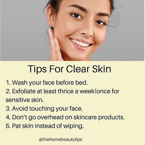 Tips For Clear Skin, Face Remedies, Clear Skin Routine, Get Clear Skin, Skin Face Mask, Face Tips, Natural Glowing Skin, Good Skin Tips, Glowing Face