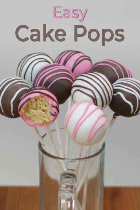 How To Make Cake Pops, Barbie Cake Pops, Kolachi Recipe, Easy Cake Pops, Homemade Cake Pops, Cake Pop Recipe Easy, Popsicles Cake, Make Cake Pops, Red Birthday Cake