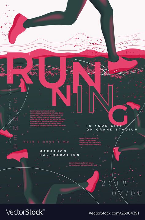 Running Poster, Marathon Posters, Running Illustration, Running Posters, Groups Poster, Sport Poster Design, Icons Website, Sports Graphics, Sports Graphic Design