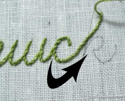 Stem stitch is a beautiful rope-like hand embroidery stitch that works great for writing with a needle and thread. Tutorial. Hand Embroidery Letters, Stem Stitch, Embroidery Letters, Embroidery Stitch, Crazy Quilting, Hand Embroidery Stitches, Needle Thread, Embroidery Cross Stitch, Needle Work