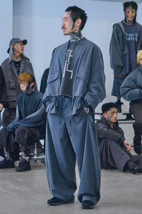 Japanese Oversized Fashion Men, South Korean Street Style, Japanese Street Fashion Men Tokyo, Japanese Outfits Street Style Men, Japan Street Style Mens, 2024 Fashion Week, Japanese Mens Fashion Street Styles, Tokyo Street Style Men, Rave Fashion Men