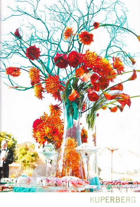 fire and water great explosion of colors Fire And Ice Theme, Ice Wedding, Ice Theme, Royal Flowers, Pentecost Sunday, Ice Party, Prom Themes, Gala Ideas, Bali Hai