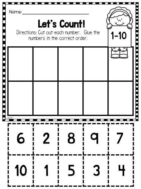 Number Order Worksheet For Kindergarten. This Packet Is Kindergarten Sequencing Worksheets, Number Order Worksheets, Number Recognition Worksheets, Number Worksheets Kindergarten, Sequencing Worksheets, Kindergarten Worksheets Free Printables, Cut And Paste Worksheets, Counting Worksheets, Free Kindergarten Worksheets