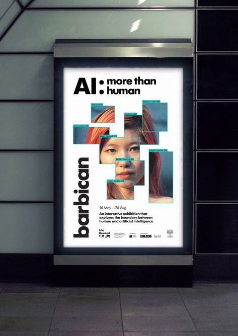 Vr Poster Design, Museum Poster Design Exhibitions, Exhibit Poster Design, Exhibition Ads, Tech Poster Design, Museum Poster Design, Human Branding, Both Sides Of The Story, Exhibition Graphic Design