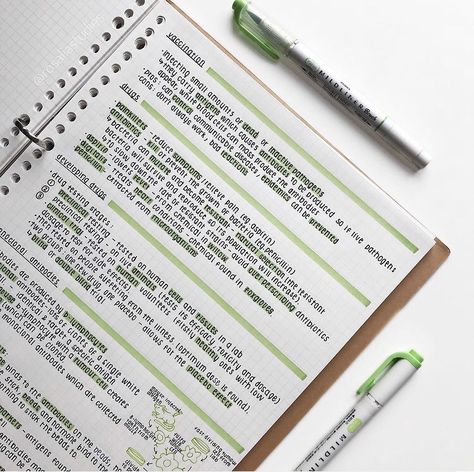 Outline Notes Ideas, Aesthetic Notes With Highlighters, Aesthetic Notes Highlighter, Pretty Study Notes Layout, Aesthetic Definition Notes, Minimalist School Notes, Cute College Notes, Study Notes Organization, Notes Ideas Minimalist