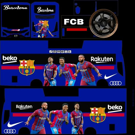 Bussid | Barcelona | Livery Volvo B11r Bus Livery Bussid, Bussid Livery Hd, Bus Skin Livery Hd, Livery Bussid Yudistira Hd, Bussid Skin, Livery Bussid Hd, Private Bus Livery, Bus Livery, Neymar Pic