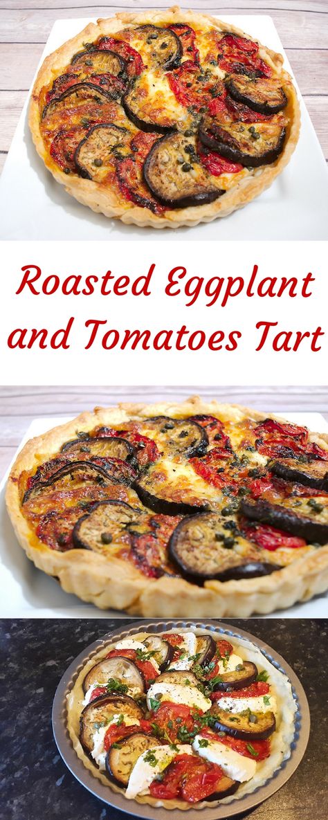 Mini Eggplant Recipe, Caprese Bake, Eggplant And Tomatoes, Ways To Cook Eggplant, Roasted Eggplant Recipes, Italian Caprese, Tomato Pie Recipe, Basil Mozzarella, Eggplant Recipes Easy