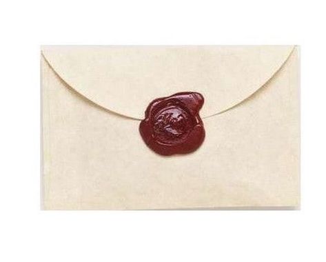 wax sealed envelope