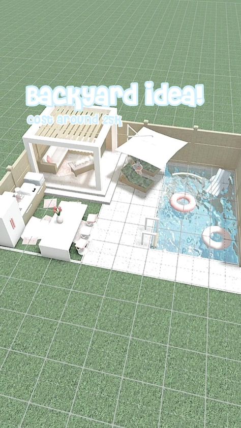 Blocksburg Ideas, Blocksburg House, Bloxburg House Layout, Roblox Houses, Bloxburg House Layouts, Bloxburg Beach House, Bloxburg Home Ideas, Roblox House Ideas, Bloxburg Rooms