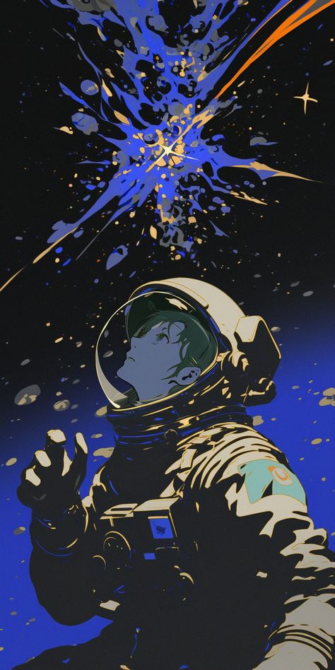 #wallpaper #phonewallpaper #background #aesthetic #space #astronaut #galaxy #sciencefiction Outer Space Wallpaper, Piskel Art, Astronaut Wallpaper, Space Phone Wallpaper, Astronaut Art, Aesthetic Space, Animated Wallpapers For Mobile, Band Wallpapers, Space Astronaut