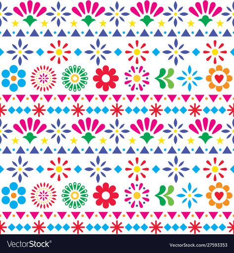 Mexico Artwork, Mexican Art Painting, Embroidery Tattoo, Fabric Ornament, Mexican Pattern, Mexican Flowers, Flowers Vector, Colorful Frames, Margarita Glasses