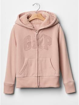 Metallic logo zip hoodie | Gap 45 Hoodie Gap, Gap Hoodie, Lavender Mist, Arch Logo, Gap Logo, Vintage Toddler, Outfit Inspo Casual, Vintage Soft, Gap Fit