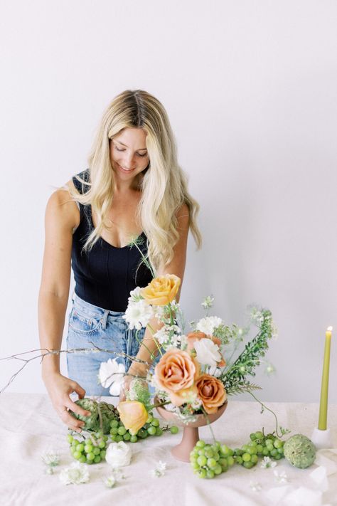 How to Start your Floral Business - milkandhoneyflorals.com Starting A Floral Business From Home, How To Start A Small Floral Business, How To Become A Florist At Home, Freelance Florist, Floral Arrangement Workshop, Florist Business Plan, Floristry Techniques, Floral Website, Become A Florist