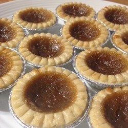 Sandra's Butter Tarts - Allrecipes.com Butter Tarts Filling Recipe, Best Butter Tart Recipe, Butter Tarts Recipe, Frozen Tart Shells, Goodies Recipes, Egg Tart Recipe, Mini Tart Shells, Easy Tart Recipes, Homemade Pie Crust Recipe