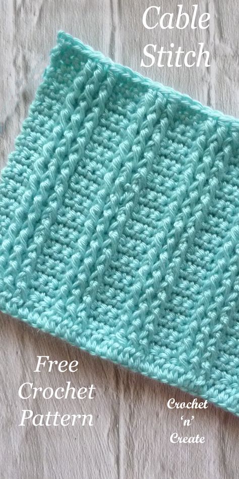 Easy crochet stitches