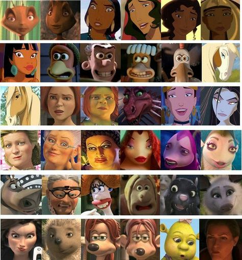 All Dreamworks female characters-Pic 1 Animated Movies Characters, Disney Female Characters, Laika Studios, Dreamworks Characters, Movies Animation, 30th Party, Girl Cartoon Characters, Dreamworks Movies, Disney Villains Art