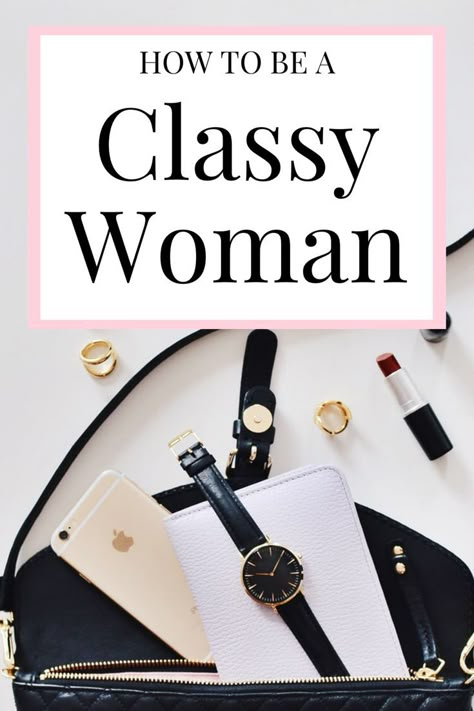 How to be a classy, elegant, modern woman. #livebrazenlybeautiful Women Etiquette, Be A Classy Woman, Classy Style Outfits, How To Be Classy, Classy Lifestyle, Woman Tips, Ootd Instagram, Etiquette And Manners, Women Tips