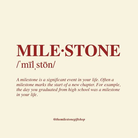 Milestones are major events in your life—whether it’s getting married, having a baby, graduating, turning 30, or even celebrating a birthday! These are the moments when you feel a change is coming, and you’re about to begin a new chapter. We’re here to remind you to celebrate every chapter of your life! Month Conceived Month Due, Journey Of 1000 Miles Begins With A Single Step, The Milestone Georgetown, Anniversary Milestones, Life Milestones, App Launch, Launch Video, Development Milestones, Change Is Coming