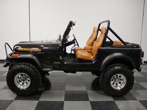 1984 Jeep CJ 7 Renegade                                                                                                                                                                                 More Jeep Ika, Cj7 Jeep, Cj Jeep, Badass Jeep, Tj Wrangler, Custom Jeep Wrangler, Classic Jeeps, Vintage Jeep, Jeep Yj