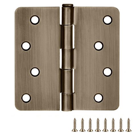 Interior door hinges