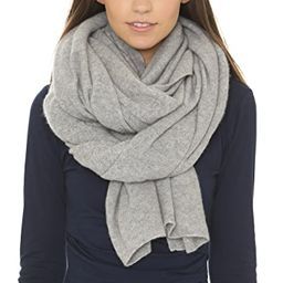 Cashmere Travel Wrap Scarf | Shopbop Evening Wrap, Cashmere Travel Wrap, Evening Wraps, Travel Wrap, Fashion Jackson, Scarf Casual, Fall Scarves, Wrap Scarf, Winter Knits