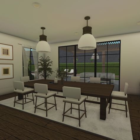 54 Best Bloxburg Kitchen Ideas Bloxburg Kitchen Ideas Traditional, Modern Kitchen Inspo Bloxburg, Club Roblox Dining Room, Roblox Bloxburg House Ideas Kitchen, Bloxburg Kitchen Table Ideas, Bloxburg House Kitchen Ideas Modern, Kitchen In Bloxburg Ideas, Bloxburg Dining Area Ideas, Dining Room In Bloxburg