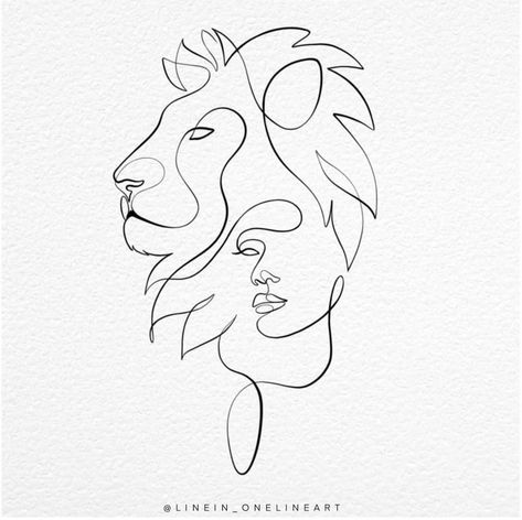 Wish Tattoo, Simple Lion Tattoo, Female Lion Tattoo, Small Lion Tattoo, One Line Tattoo, Cool Wrist Tattoos, Leo Tattoos, Line Art Tattoos, Classy Tattoos