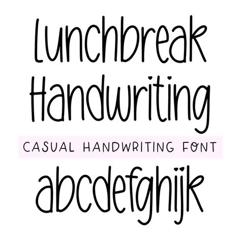 Handwriting Styles Letters, Easy Fonts To Write By Hand, Hand Fonts Handwriting, Cute Handwriting Alphabet, Tall Handwriting, Handwriting Styles Alphabet, Fonts Alphabet Simple, Easy Fonts To Write, Handwriting Template