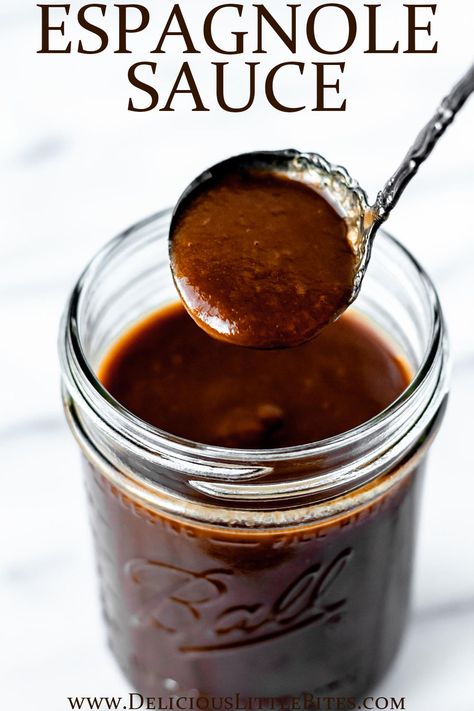 Buerre Manie, Brown Sauce For Steak, Brown Sauce Recipe For Steak, English Brown Sauce Recipe, Japanese Brown Sauce Recipe, Sauce For Steak, How To Make Brown Butter Sauce, Homemade A-1 Steak Sauce, Espagnole Sauce