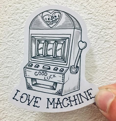 Is anyone looking for love? Keep playing❤️❤️ . . . . #slotmachine #slotmachinetattoo #trad #traditional #flash #flashday #flashtattoo… Traditional Tattoo Patchwork, Slot Machine Tattoo, Tattoo Patchwork, Patchwork Tattoos, Small Tattoos For Men, Vegas Tattoo, Cherry Tattoos, Elements Tattoo, Tattoo Zeichnungen