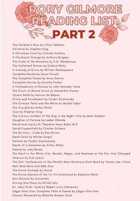 Rory Books, Rory Reading, Gilmore Books, Rory Gilmore Reading List, Read Challenge, Rory Gilmore Books, Rory Gilmore Reading, Reading Guide, Book Bucket