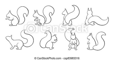 Calligraphy Lines, Doodles Abstract, Squirrel Tattoo, Cat Doodles, Small Forearm Tattoos, Small Tats, Bullet Planner, Line Art Vector, Cat Doodle