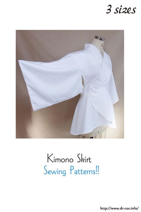 This is the pattern of a Kimono Skirt.   cm size(A4 size) Ladies'-S,M,L At present, only Japanese. Kimono Dress Sewing Pattern, Kimono Dress Pattern Free, Free Kimono Sewing Pattern, Japanese Skirt Pattern, Kimono Sewing Pattern Free, Kimono Shirt Pattern, Kimono Sleeve Pattern, Kimono Top Pattern, Easy Kimono Pattern