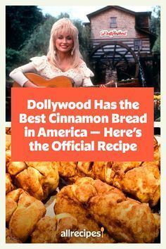 @dollywood Dollywood Cinnamon Bread Recipe, Best Cinnamon Bread, Dollywood Cinnamon Bread, Dolly Parton Recipes, Cinnamon Bread Recipe, Celebrity Recipes, Homemade Bread Recipes Easy, Biscuit Bread, Best Bread Recipe