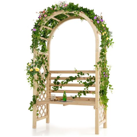 Wooden arbor