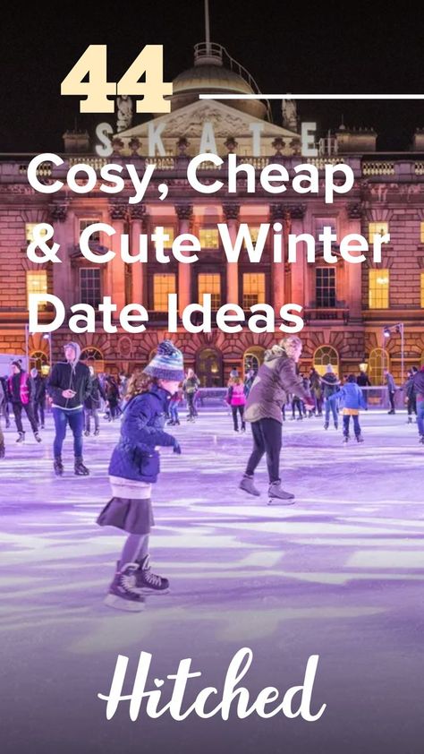 Looking for date night ideas to enjoy this winter? Well, don't we have the winter date night inspo for you. Date ideas at winter can be tricky to think of, because the cold weather makes it hard to do many ideas outside. But put on your date night outfit and get ready to be whisked into a winter wonderland with these fun and unique date night ideas! Winter Date Ideas For Teens, Cute Date Ideas Winter, January Date Ideas, First Date Ideas Winter, Cute Winter Date Ideas, Winter Date Night Ideas, Christmas Date Ideas, Winter Dates, Unique Date Night Ideas