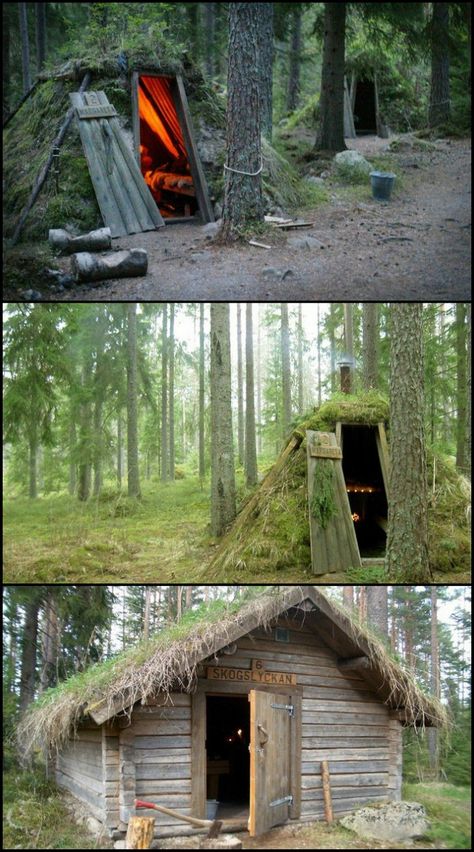 Sauna Tents, Wilderness Shelter How To Build, Homemade Sauna Tent, Sauna Forest, Sauna In Forest, Bushcraft Backpack, Eco Construction, Primitive Houses, Nature Living