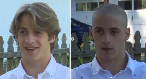 Shaved Heads, Before And After Haircut, Bald Men Style, Bald Look, Rough Trade, Bald Man, Hair Inspiration Short, Men Haircut, Bald Men