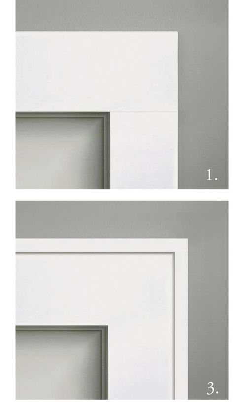 Either minimalist or picture frame. Contemporary Moldings And Trim, Modern Home Trim, Trim Styles Interior Modern, Modern House Trim Ideas Interior, Modern Door Molding, Minimalist Door Trim, Window And Door Trim Ideas Interiors, Minimal Door Casing, Modern Moulding Design