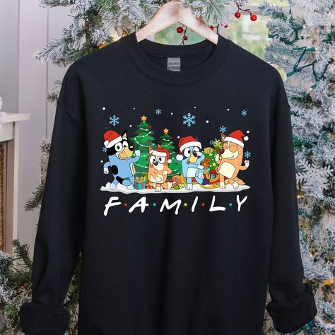 Christmas Blueydad Family Sweatshirt, Christmas Family Blueydad Shirt Sweatshirt